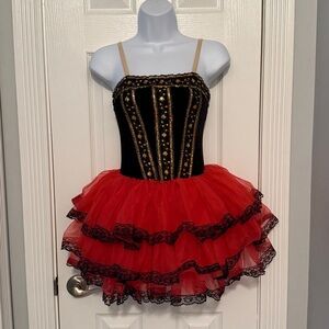 Revolution Black and Gold Dancewear